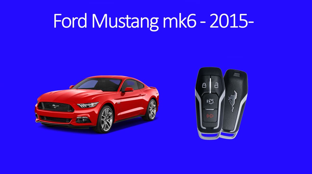 Ford Mustang mk6 2015-
